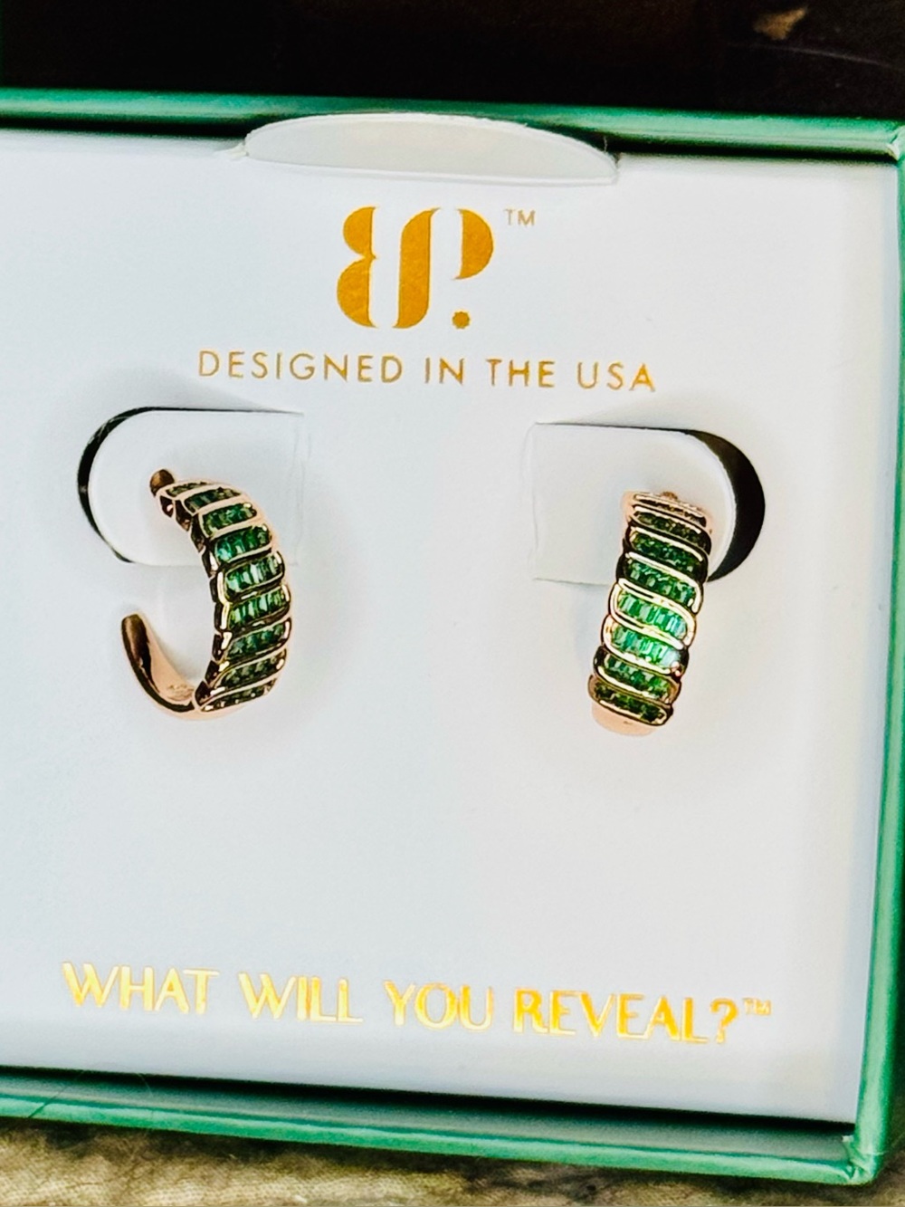 May 2026 Birthday earrings “The Selena Hoops”